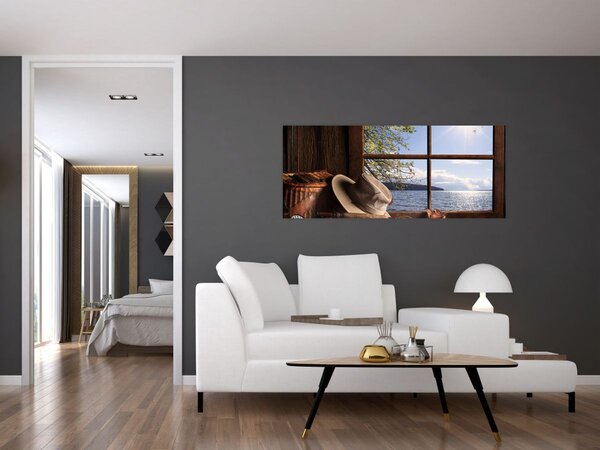 Slika - Oprema za ribolov (120x50 cm)