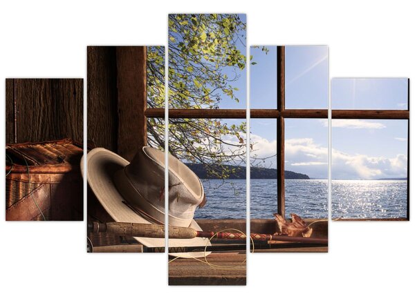 Slika - Oprema za ribolov (150x105 cm)