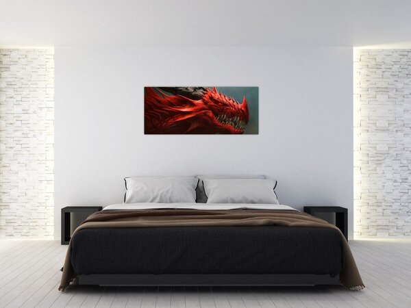 Slika - Zmaj (120x50 cm)