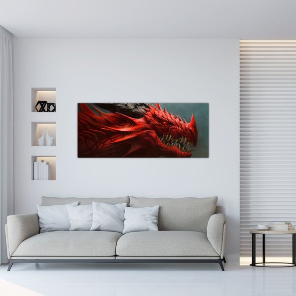 Slika - Zmaj (120x50 cm)