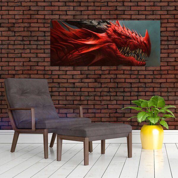 Slika - Zmaj (120x50 cm)