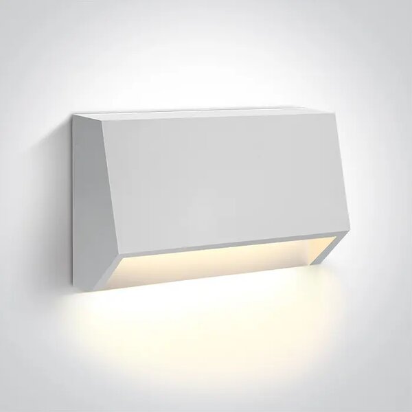 ZIDNA SVJETILJKA LED 1,5W/CCT/2700-3300-4000K/80lm/230V IP65 BIJELA DM67386A/W/V
