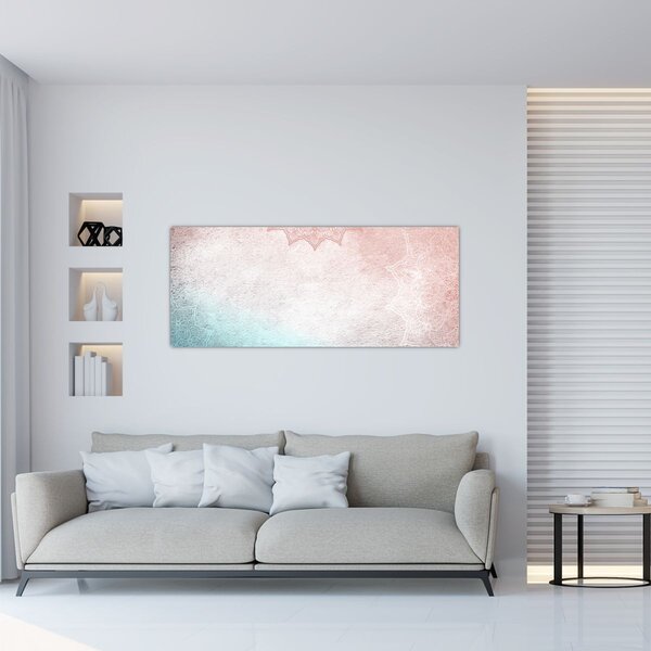 Slika - Mandale u zidu 2 (120x50 cm)
