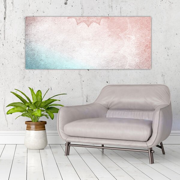 Slika - Mandale u zidu 2 (120x50 cm)