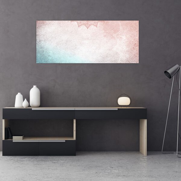 Slika - Mandale u zidu 2 (120x50 cm)
