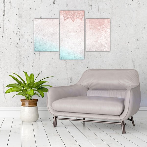 Slika - Mandale u zidu 2 (90x60 cm)