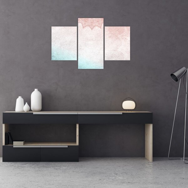 Slika - Mandale u zidu 2 (90x60 cm)