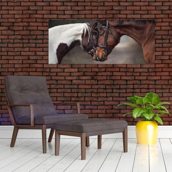 Slika - Zaljubljeni konji (120x50 cm)
