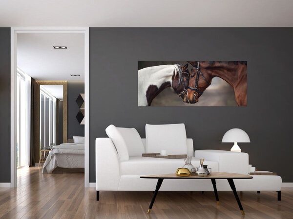 Slika - Zaljubljeni konji (120x50 cm)