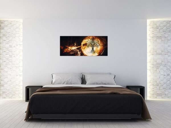 Slika - Tajanstveno drvo života (120x50 cm)