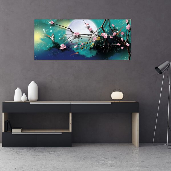 Slika - Drvo, grafika (120x50 cm)