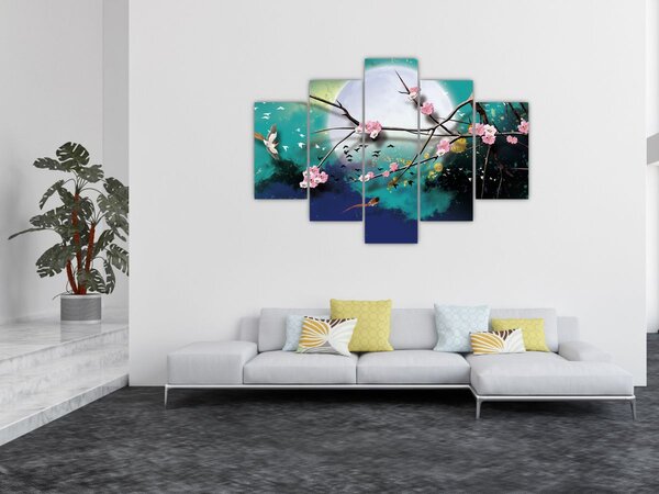 Slika - Drvo, grafika (150x105 cm)