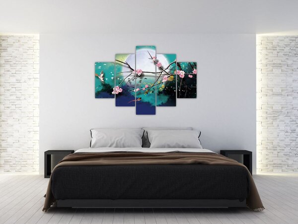 Slika - Drvo, grafika (150x105 cm)