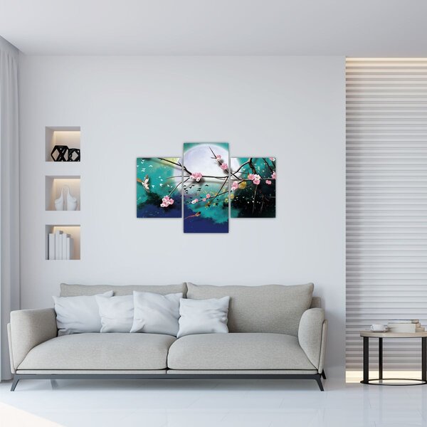 Slika - Drvo, grafika (90x60 cm)