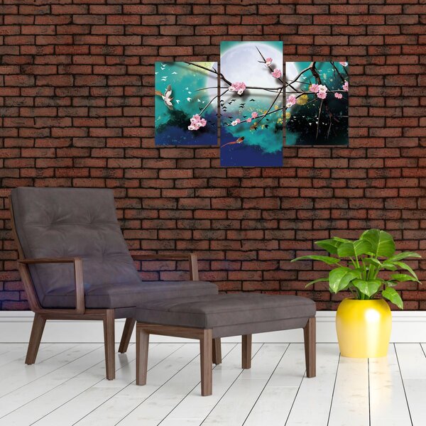 Slika - Drvo, grafika (90x60 cm)