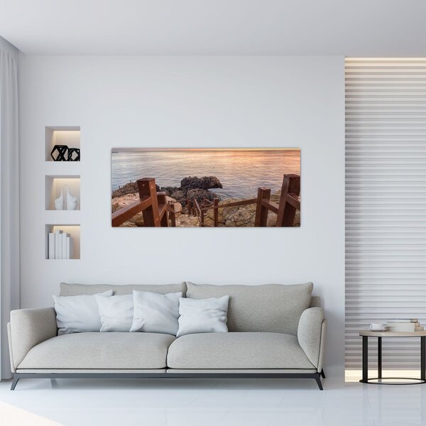Slika - Silazak do mora (120x50 cm)
