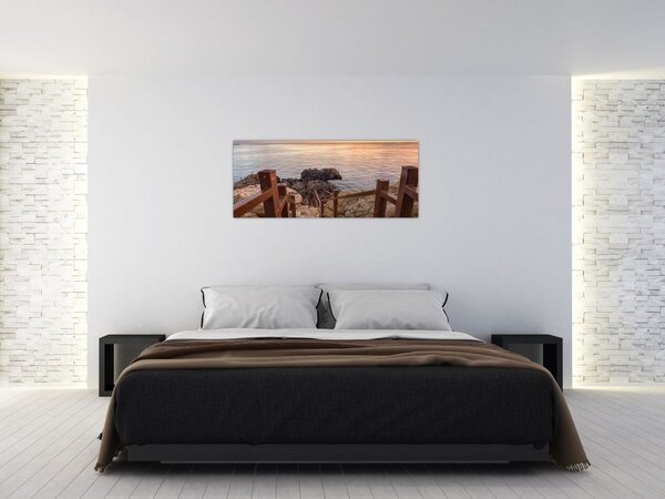 Slika - Silazak do mora (120x50 cm)