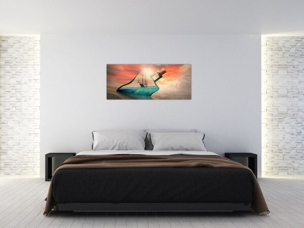 Slika - Život u boci (120x50 cm)