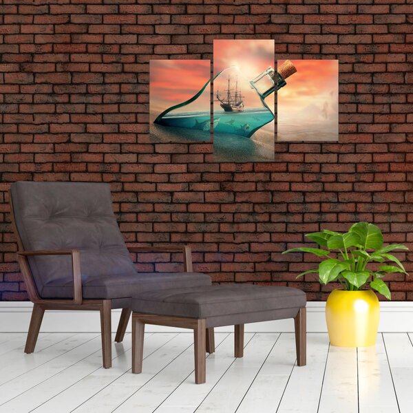 Slika - Život u boci (90x60 cm)