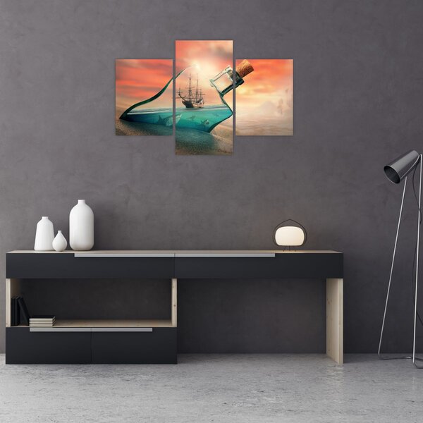Slika - Život u boci (90x60 cm)