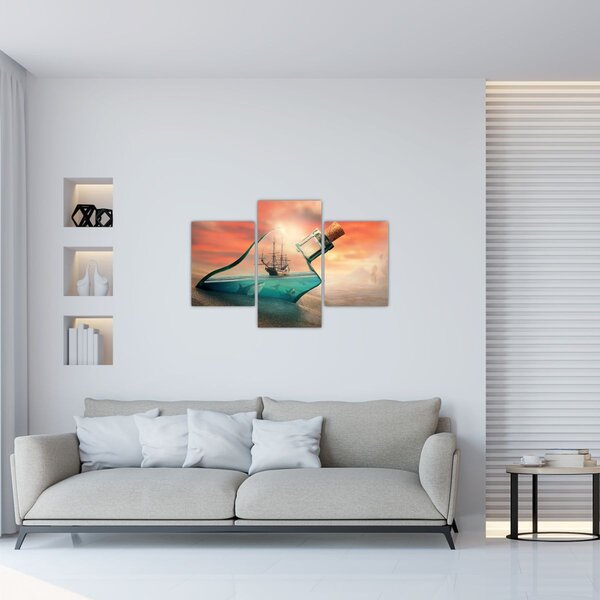 Slika - Život u boci (90x60 cm)