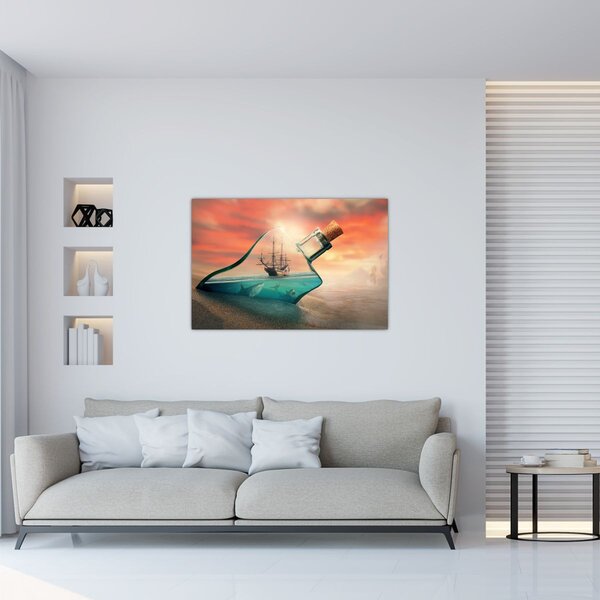 Slika - Život u boci (90x60 cm)
