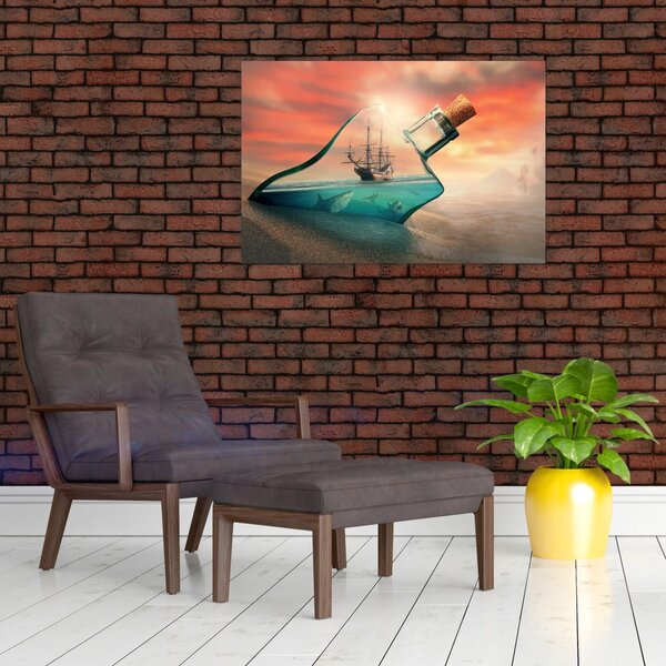 Slika - Život u boci (90x60 cm)