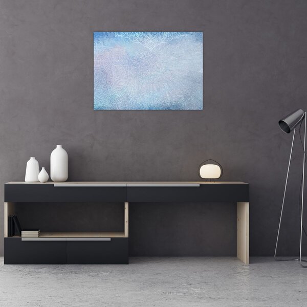 Slika - Mandale u plavoj boji (70x50 cm)
