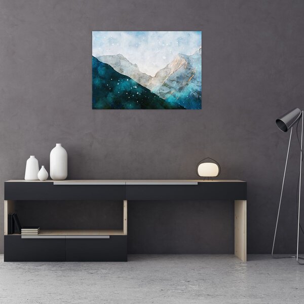 Slika - Crtež planina (70x50 cm)