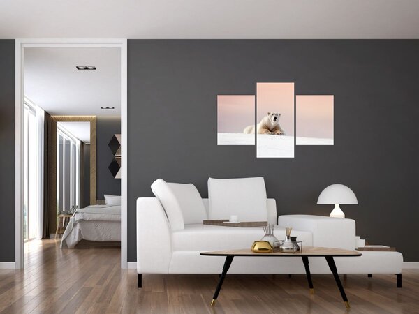 Slika - Polarni medvjed (90x60 cm)