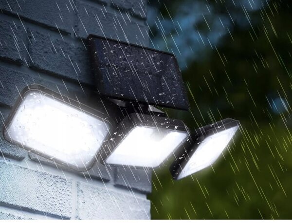 LED 180 Solarna svjetiljka sa senzorom pokreta 1800mah IP65