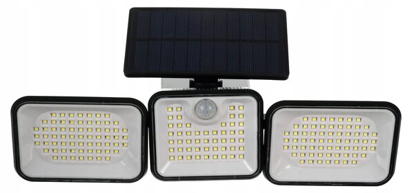 LED 180 Solarna svjetiljka sa senzorom pokreta 1800mah IP65