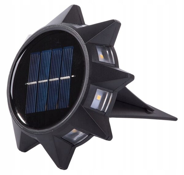 Vrtna solarna 8 LED podna svjetiljka 3000k