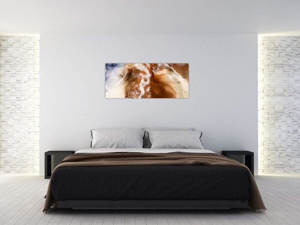 Slika - Mramorna apstrakcija (120x50 cm)