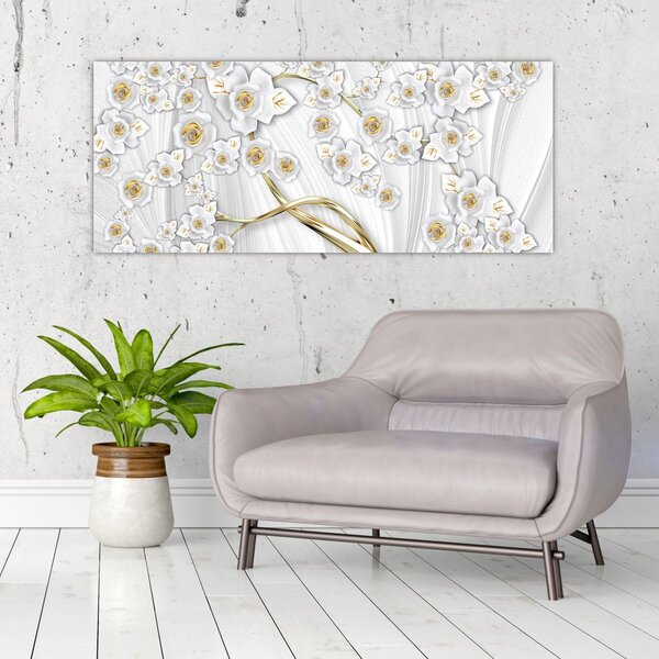 Slika - Drvo sa zlatnim dekorom (120x50 cm)