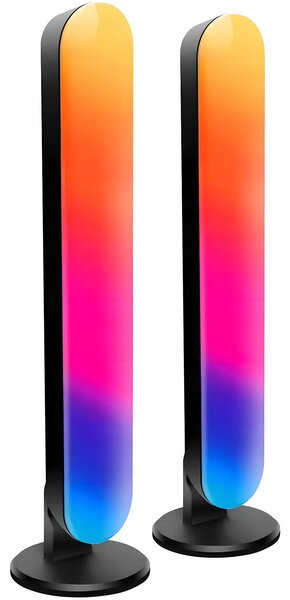 2x Smart LED RGBW Dekorativni stupac 26cm USB Tuya