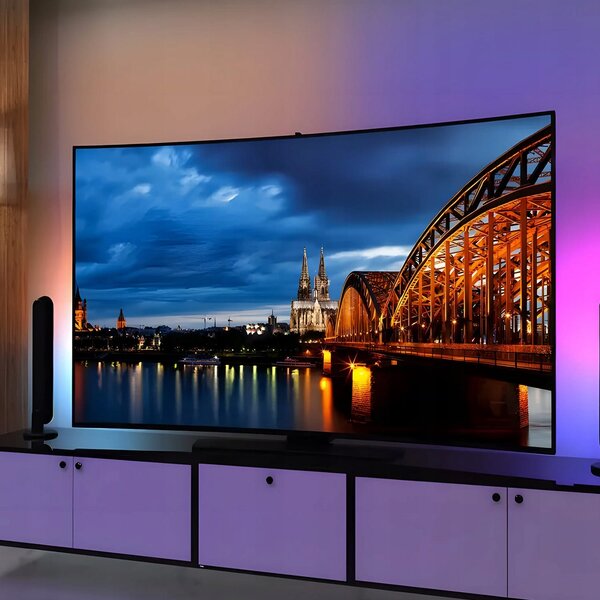 2x Smart LED RGBW Dekorativni stupac 26cm USB Tuya