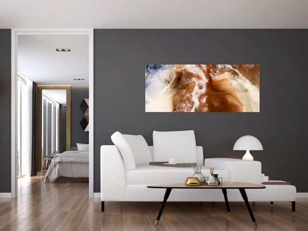 Slika - Mramorna apstrakcija (120x50 cm)