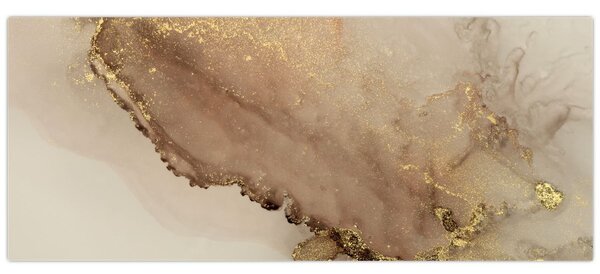 Slika - Zlatni glitteri (120x50 cm)