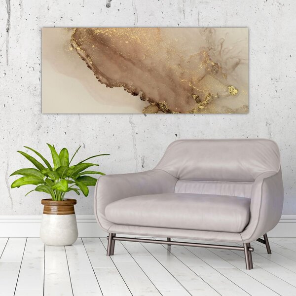 Slika - Zlatni glitteri (120x50 cm)