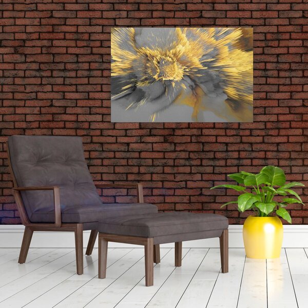 Slika - Zlatna ekspanzija (90x60 cm)