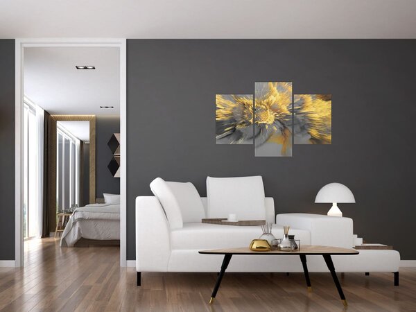 Slika - Zlatna ekspanzija (90x60 cm)