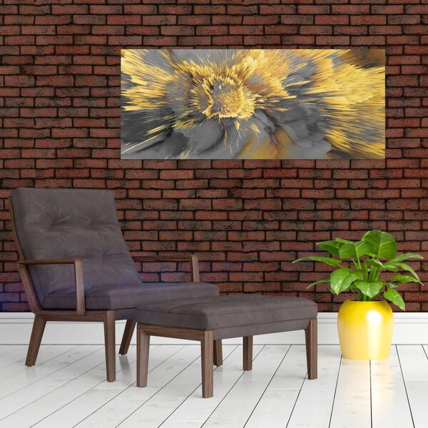 Slika - Zlatna ekspanzija (120x50 cm)