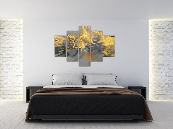 Slika - Zlatna ekspanzija (150x105 cm)