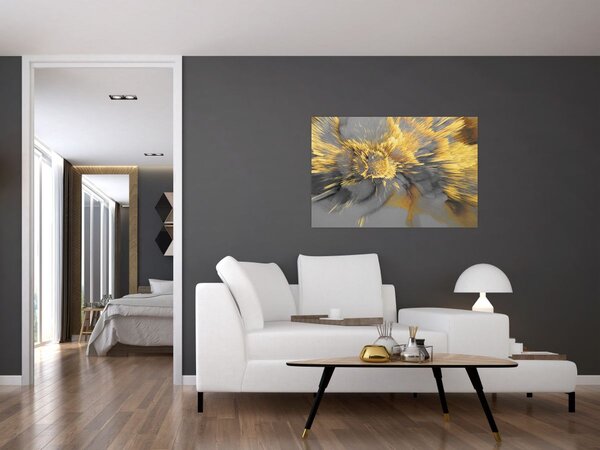 Slika - Zlatna ekspanzija (90x60 cm)