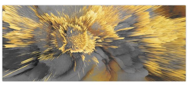 Slika - Zlatna ekspanzija (120x50 cm)