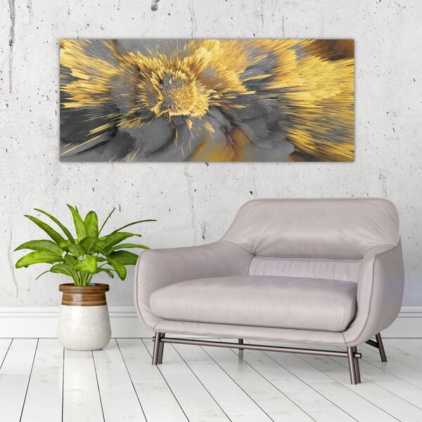 Slika - Zlatna ekspanzija (120x50 cm)