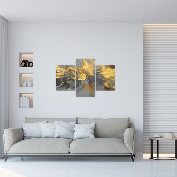 Slika - Zlatna ekspanzija (90x60 cm)