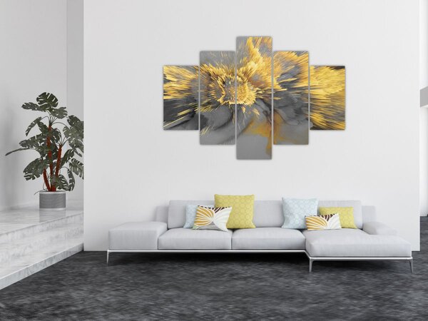 Slika - Zlatna ekspanzija (150x105 cm)