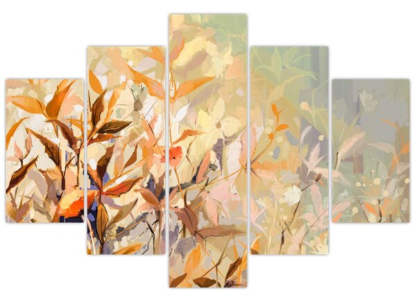 Slika - Slikane biljke (150x105 cm)